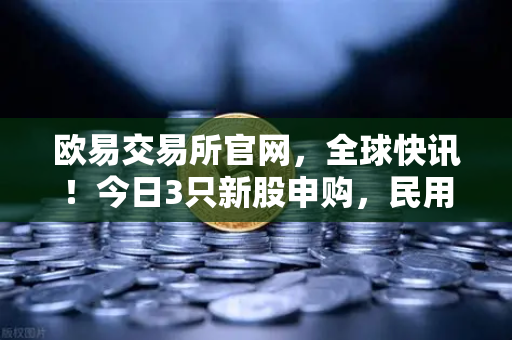 欧易交易所官网，全球快讯！今日3只新股申购，民用制冰机龙头领衔