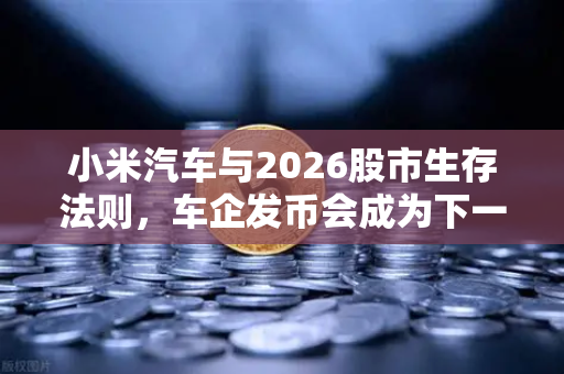 小米汽车与2026股市生存法则，车企发币会成为下一个潮流吗？欧易交易所深度解析-第1张图片-欧易交易所